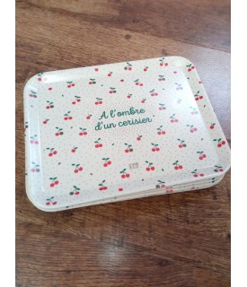 Petit plateau mélanine 