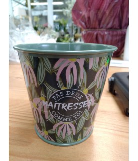 CACHE POT METAL PAUL AVEC...