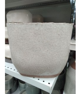 JY1534P VASE 27X14X24.5 BLANC 